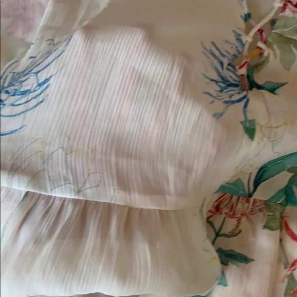 3 for $25 - NWT zara blouse cinched waist & sash - Picture 4 of 4